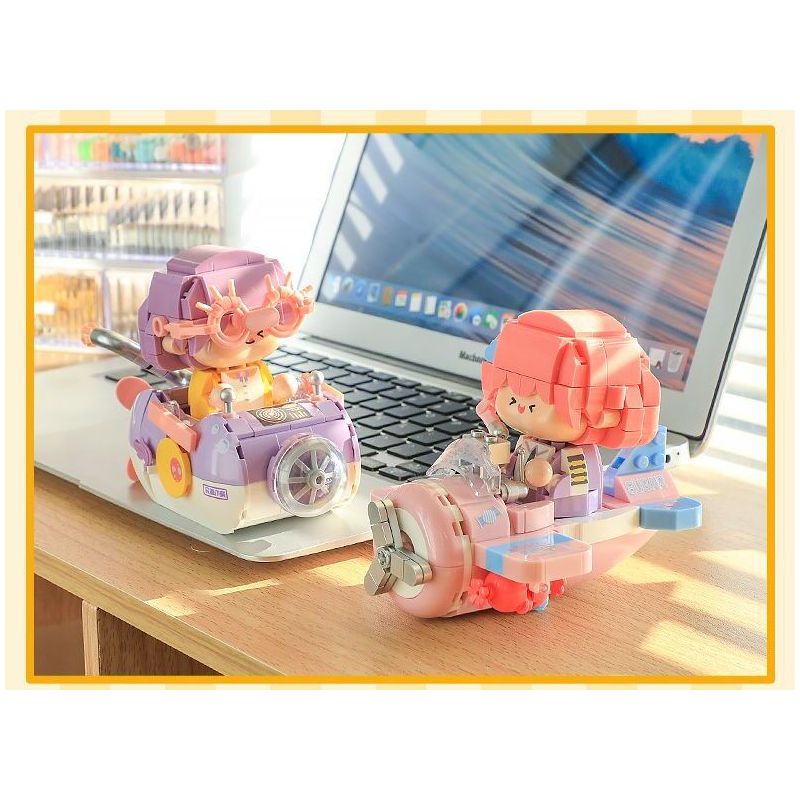 FEMIBOX S2299 2299 XE THỊT TÀU NGẦM bộ đồ chơi xếp lắp ráp ghép mô hình RORO JUMP 342 khối