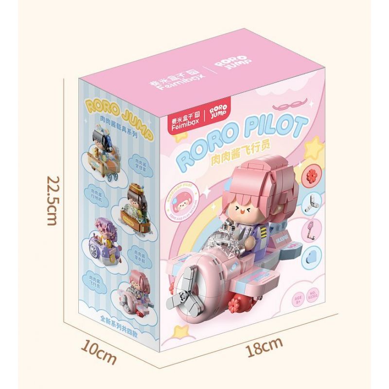 FEMIBOX S2299 2299 XE THỊT TÀU NGẦM bộ đồ chơi xếp lắp ráp ghép mô hình RORO JUMP 342 khối