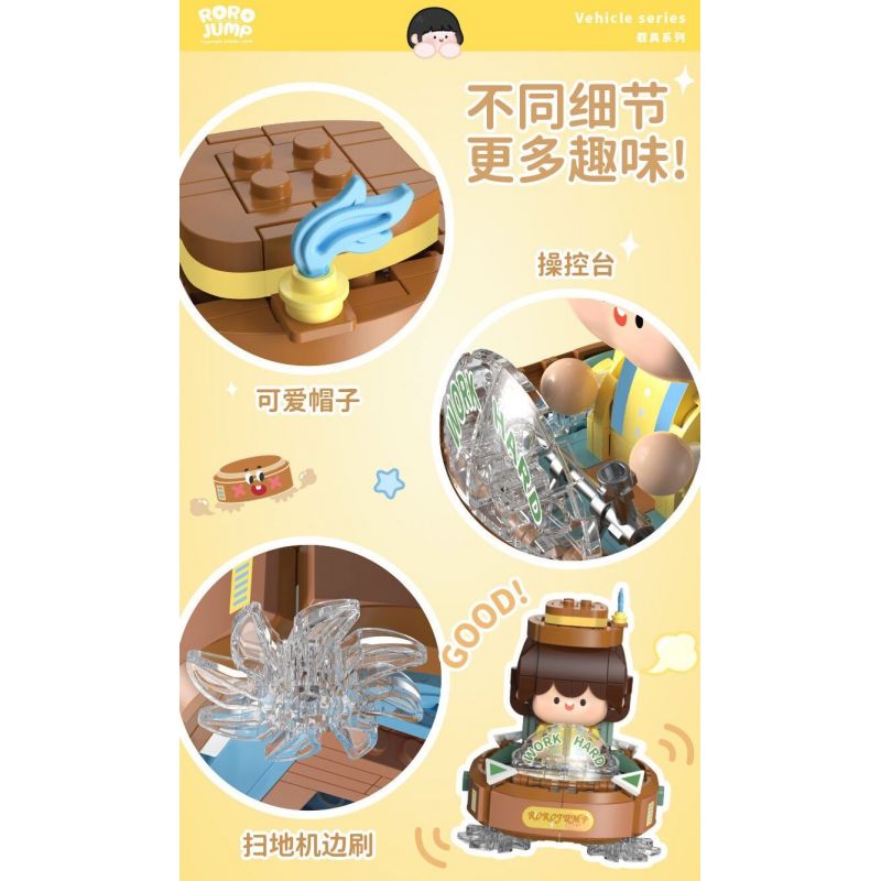 FEMIBOX S2300 2300 PHƯƠNG TIỆN BOLOGNESE NGƯỜI MƠ MỘNG bộ đồ chơi xếp lắp ráp ghép mô hình RORO JUMP 442 khối