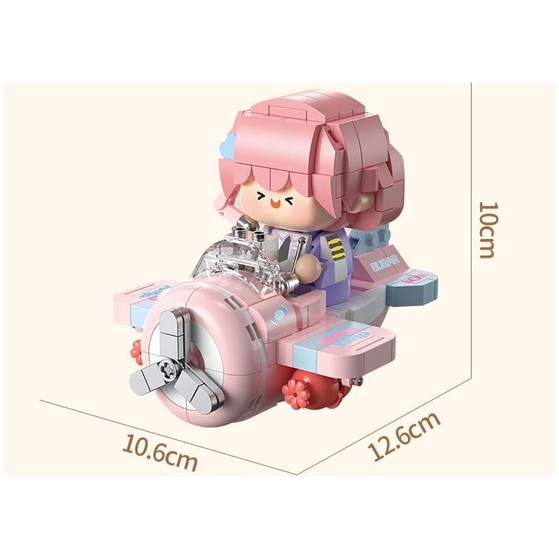 FEMIBOX S2300 2300 PHƯƠNG TIỆN BOLOGNESE NGƯỜI MƠ MỘNG bộ đồ chơi xếp lắp ráp ghép mô hình RORO JUMP 442 khối