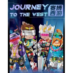 FEMIBOX S2291 2291 HÀNH TRÌNH MẠNG VỀ PHƯƠNG TÂY ĐƯỜNG HUYỀN TRANG bộ đồ chơi xếp lắp ráp ghép mô hình JOURNEY TO THE WEST 957 khối