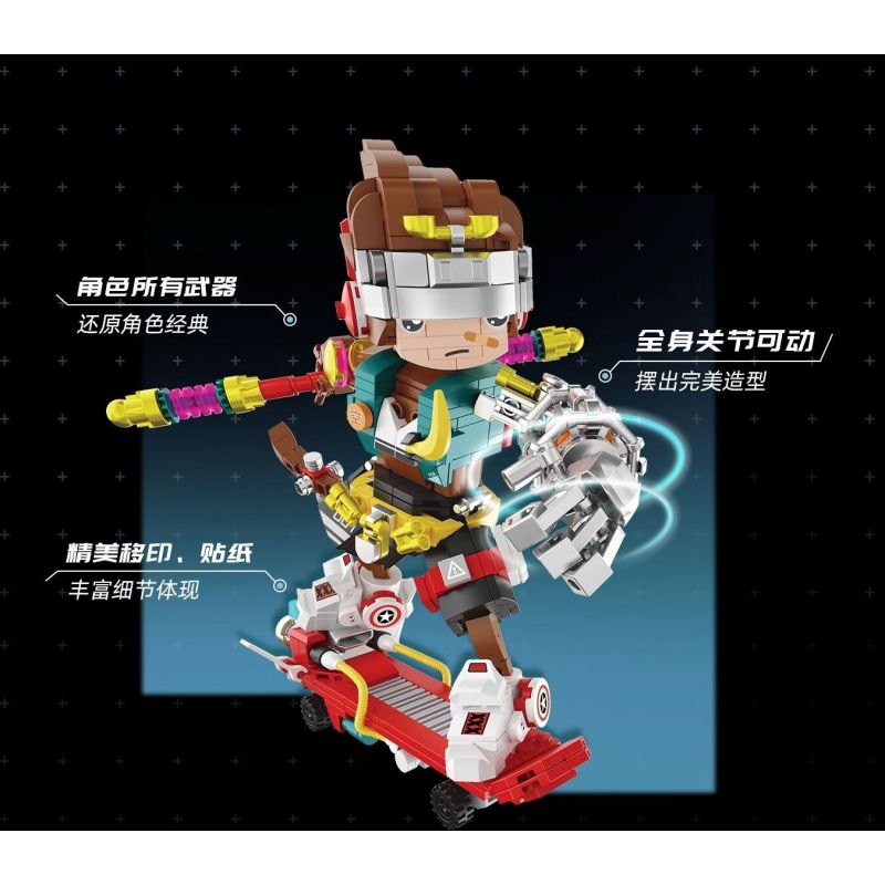 FEMIBOX S2291 2291 HÀNH TRÌNH MẠNG VỀ PHƯƠNG TÂY ĐƯỜNG HUYỀN TRANG bộ đồ chơi xếp lắp ráp ghép mô hình JOURNEY TO THE WEST 957 khối