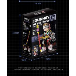 FEMIBOX S2288 2288 HÀNH TRÌNH MẠNG VỀ PHƯƠNG TÂY PIG WUNENG bộ đồ chơi xếp lắp ráp ghép mô hình JOURNEY TO THE WEST 799 khối