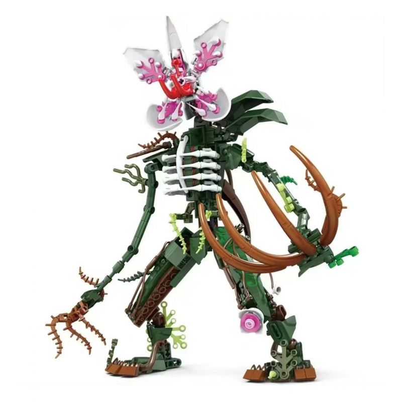 Kazi KY81129 81129 non Lego TROLL PHONG LAN bộ đồ chơi xếp lắp ráp ghép mô hình FLOWER MONSTER 346 khối