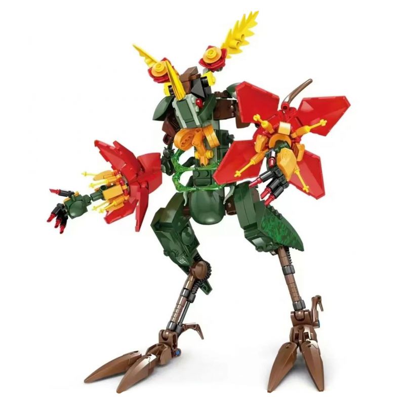 Kazi KY81131 81131 non Lego VUA YÊU TINH LOUIS bộ đồ chơi xếp lắp ráp ghép mô hình FLOWER MONSTER 397 khối