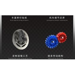 TAKUGI T3007 3007 MÁY HẠNG NẶNG SR1000 tỷ lệ 1:5 bộ đồ chơi xếp lắp ráp ghép mô hình Technic Kỹ Thuật Công Nghệ Cao Mô Hình Phương Tiện 1988 khối