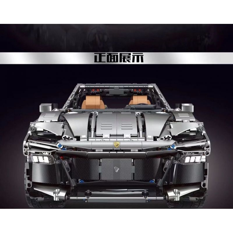 TYGOLL T5041 5041 FERRARI PUROSANGUE 1:8 tỷ lệ 1:8 bộ đồ chơi xếp lắp ráp ghép mô hình Technic Kỹ Thuật Công Nghệ Cao Mô Hình Phương Tiện 3456 khối