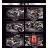 TYGOLL T5041 5041 FERRARI PUROSANGUE 1:8 tỷ lệ 1:8 bộ đồ chơi xếp lắp ráp ghép mô hình Technic Kỹ Thuật Công Nghệ Cao Mô Hình Phương Tiện 3456 khối