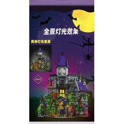 JMBRICKLAYER 30121 MorkModel 031056 Mork Model 031056 BIỆT THỰ BÍ ẨN bộ đồ chơi xếp lắp ráp ghép mô hình Creator MYSTERY MANSION Sáng Tạo 4190 khối