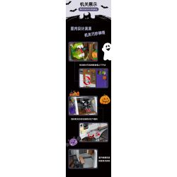 JMBRICKLAYER 30121 MorkModel 031056 Mork Model 031056 BIỆT THỰ BÍ ẨN bộ đồ chơi xếp lắp ráp ghép mô hình Creator MYSTERY MANSION Sáng Tạo 4190 khối