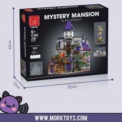 JMBRICKLAYER 30121 MorkModel 031056 Mork Model 031056 BIỆT THỰ BÍ ẨN bộ đồ chơi xếp lắp ráp ghép mô hình Creator MYSTERY MANSION Sáng Tạo 4190 khối