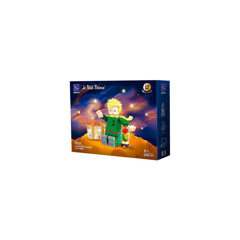 PANTASY 86312 non Lego NHỮNG CHUYẾN DU HÀNH CỦA HOÀNG TỬ BÉ bộ đồ chơi xếp lắp ráp ghép mô hình LE PETIT PRINCE 1082 khối