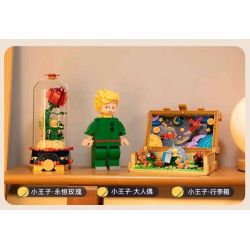 PANTASY 86312 NHỮNG CHUYẾN DU HÀNH CỦA HOÀNG TỬ BÉ bộ đồ chơi xếp lắp ráp ghép mô hình LE PETIT PRINCE 1082 khối