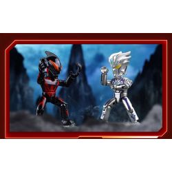 QMAN ENLIGHTEN KEEPPLEY 75105 ULTRA HERO POSABLE TWISTER BẤT NGỜ bộ đồ chơi xếp lắp ráp ghép mô hình Movie & Game Phim Và Trò Chơi
