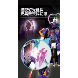 Kazi KY8100 8100 CHIẾN BINH ĐỊA NGỤC SỐ MECHA bộ đồ chơi xếp lắp ráp ghép mô hình SAMURAI MECHA 1517 khối