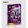 Kazi KY8100 8100 CHIẾN BINH ĐỊA NGỤC SỐ MECHA bộ đồ chơi xếp lắp ráp ghép mô hình SAMURAI MECHA 1517 khối