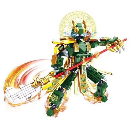 JUGO 3K312 GIÁP CHIẾN TAM QUỐC QUAN VŨ VÂN TRƯỜNG bộ đồ chơi xếp lắp ráp ghép mô hình 312 khối