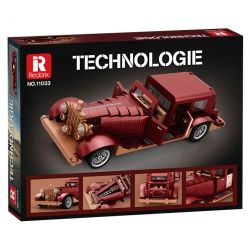 REOBRIX 11033 XE CỔ ĐIỂN ẢO tỷ lệ 1:12 bộ đồ chơi xếp lắp ráp ghép mô hình Creator Sáng Tạo 865 khối