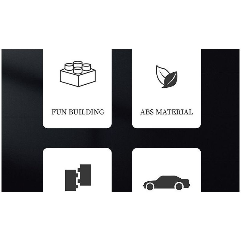 REOBRIX 11033 XE CỔ ĐIỂN ẢO tỷ lệ 1:12 bộ đồ chơi xếp lắp ráp ghép mô hình Creator Sáng Tạo 865 khối