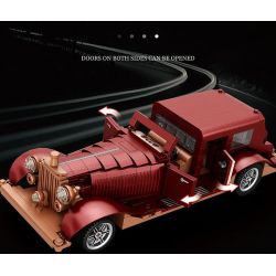 REOBRIX 11033 XE CỔ ĐIỂN ẢO tỷ lệ 1:12 bộ đồ chơi xếp lắp ráp ghép mô hình Creator Sáng Tạo 865 khối