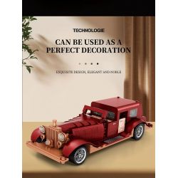 REOBRIX 11033 XE CỔ ĐIỂN ẢO tỷ lệ 1:12 bộ đồ chơi xếp lắp ráp ghép mô hình Creator Sáng Tạo 865 khối