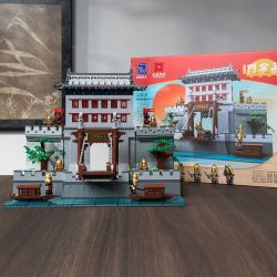 PANTASY 11019 CÂU CHUYỆN VỀ TƯỜNG THÀNH CỔNG VĨNH NINH CỦA TÂY AN bộ đồ chơi xếp lắp ráp ghép mô hình Historical 1500 khối