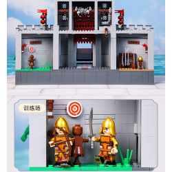 PANTASY 11019 CÂU CHUYỆN VỀ TƯỜNG THÀNH CỔNG VĨNH NINH CỦA TÂY AN bộ đồ chơi xếp lắp ráp ghép mô hình Historical 1500 khối