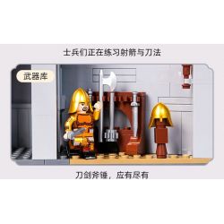 PANTASY 11019 CÂU CHUYỆN VỀ TƯỜNG THÀNH CỔNG VĨNH NINH CỦA TÂY AN bộ đồ chơi xếp lắp ráp ghép mô hình Historical 1500 khối