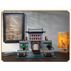 PANTASY 11019 CÂU CHUYỆN VỀ TƯỜNG THÀNH CỔNG VĨNH NINH CỦA TÂY AN bộ đồ chơi xếp lắp ráp ghép mô hình Historical 1500 khối