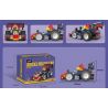 DECOOL BRICKCOOL 26013 26014 26015 26016 XE CHỞ TRỨNG bộ đồ chơi xếp lắp ráp ghép mô hình Racers Đua Tốc Độ