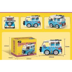 DECOOL BRICKCOOL 26013 26014 26015 26016 XE CHỞ TRỨNG bộ đồ chơi xếp lắp ráp ghép mô hình Racers Đua Tốc Độ