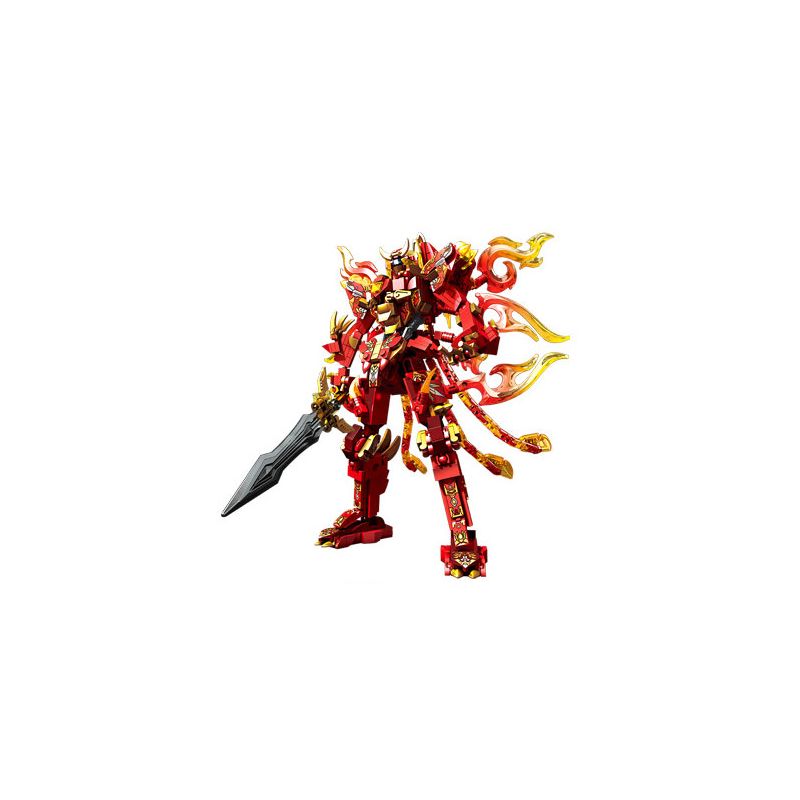 SEMBO 103332 non Lego MECHA THÉP GIÁP SUZAKU bộ đồ chơi xếp lắp ráp ghép mô hình 534 khối