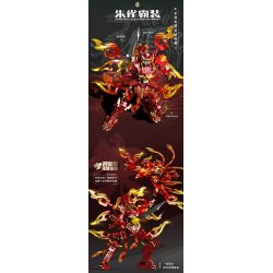 SEMBO 103332 MECHA THÉP GIÁP SUZAKU bộ đồ chơi xếp lắp ráp ghép mô hình 534 khối