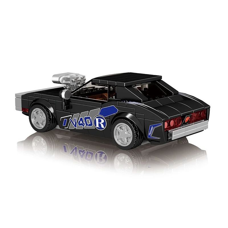 MouldKing 27049 Mould King 27049 DODGE SẠC RT bộ đồ chơi xếp lắp ráp ghép mô hình Speed Champions Racing Cars CHARGER RT Đua Xe Công Thức 346 khối