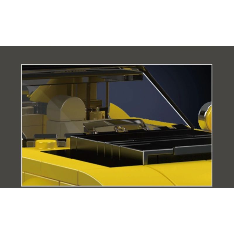 MouldKing 27051 Mould King 27051 SRT THÁCH THỨC bộ đồ chơi xếp lắp ráp ghép mô hình Speed Champions Racing Cars CHALLENGER SRT Đua Xe Công Thức 368 khối