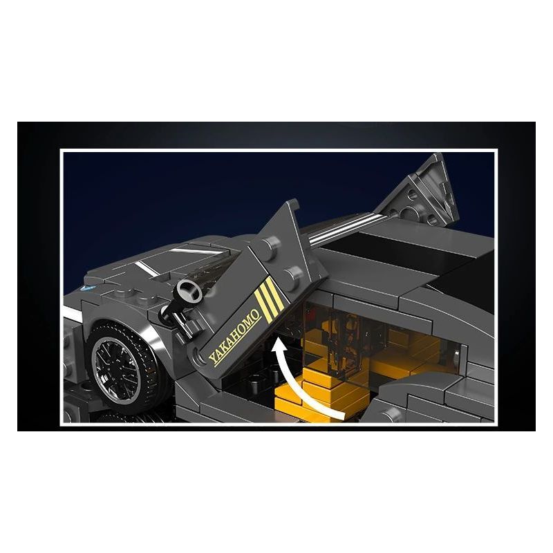 MouldKing 27052 Mould King 27052 KOENICEGER bộ đồ chơi xếp lắp ráp ghép mô hình Speed Champions Racing Cars KOENIGSEGG Đua Xe Công Thức 386 khối