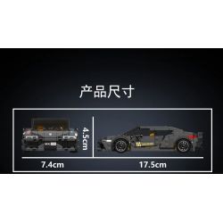 MouldKing 27052 Mould King 27052 KOENICEGER bộ đồ chơi xếp lắp ráp ghép mô hình Speed Champions Racing Cars KOENIGSEGG Đua Xe Công Thức 386 khối