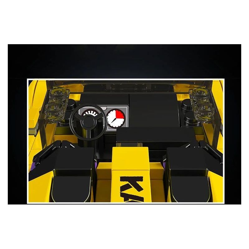 MouldKing 27053 Mould King 27053 CHẤT ĐỘC RAMBO bộ đồ chơi xếp lắp ráp ghép mô hình Speed Champions Racing Cars VENENO Đua Xe Công Thức 365 khối