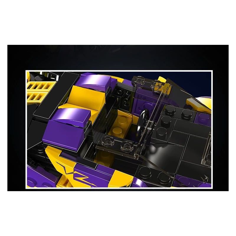 MouldKing 27054 Mould King 27054 BÒ TRĂM NĂM bộ đồ chơi xếp lắp ráp ghép mô hình Speed Champions Racing Cars Đua Xe Công Thức 344 khối