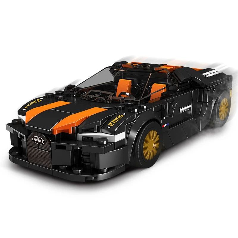 MouldKing 27055 Mould King 27055 non Lego KỲ LONG 300+ bộ đồ chơi xếp lắp ráp ghép mô hình Speed Champions Racing Cars KYRON 300+ Đua Xe Công Thức 386 khối