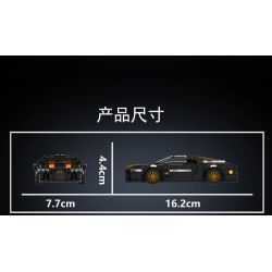 MouldKing 27055 Mould King 27055 KỲ LONG 300+ bộ đồ chơi xếp lắp ráp ghép mô hình Speed Champions Racing Cars KYRON 300+ Đua Xe Công Thức 386 khối