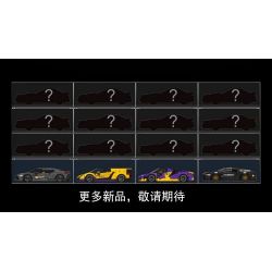 MouldKing 27055 Mould King 27055 KỲ LONG 300+ bộ đồ chơi xếp lắp ráp ghép mô hình Speed Champions Racing Cars KYRON 300+ Đua Xe Công Thức 386 khối