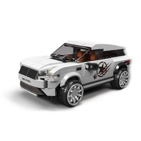 MouldKing 27056 Mould King 27056 LAN SHENG AURORA bộ đồ chơi xếp lắp ráp ghép mô hình Speed Champions Racing Cars ROVAR EVOQUA Đua Xe Công Thức 402 khối