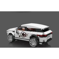 MouldKing 27056 Mould King 27056 LAN SHENG AURORA bộ đồ chơi xếp lắp ráp ghép mô hình Speed Champions Racing Cars ROVAR EVOQUA Đua Xe Công Thức 402 khối