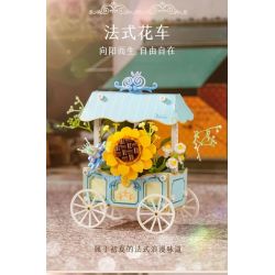 PANTASY 15026 CHUYỆN CHIẾC PHAO PHÁP bộ đồ chơi xếp lắp ráp ghép mô hình SUNFLOWER CART 500 khối