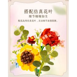 PANTASY 15026 CHUYỆN CHIẾC PHAO PHÁP bộ đồ chơi xếp lắp ráp ghép mô hình SUNFLOWER CART 500 khối