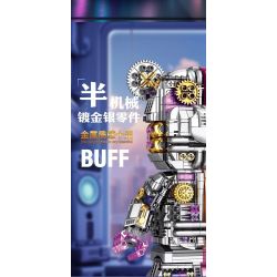 GISEGA G8902 8902 GẤU HẠNH PHÚC CYBORG bộ đồ chơi xếp lắp ráp ghép mô hình 1729 khối