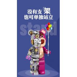 GISEGA G8902 8902 GẤU HẠNH PHÚC CYBORG bộ đồ chơi xếp lắp ráp ghép mô hình 1729 khối