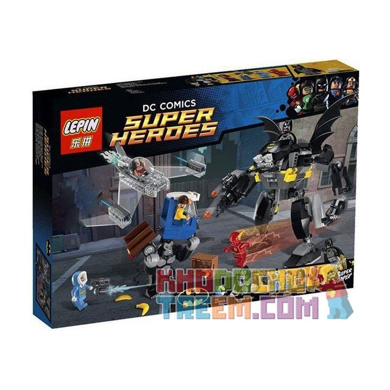 NOT Lego GORILLA GRODD GOES BANANAS 76026 LEPIN 07006 xếp lắp ráp ghép mô hình KHỈ ĐỘT GRODD ĐI CHUỐI Dc Comics Super Heroes Siêu Anh Hùng Dc 347 khối