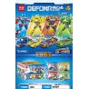 MINGDI LEIBAO K0615 0615 MECHA BIẾN HÌNH KÉP 4 LOẠI bộ đồ chơi xếp lắp ráp ghép mô hình Movie & Game Phim Và Trò Chơi 1272 khối